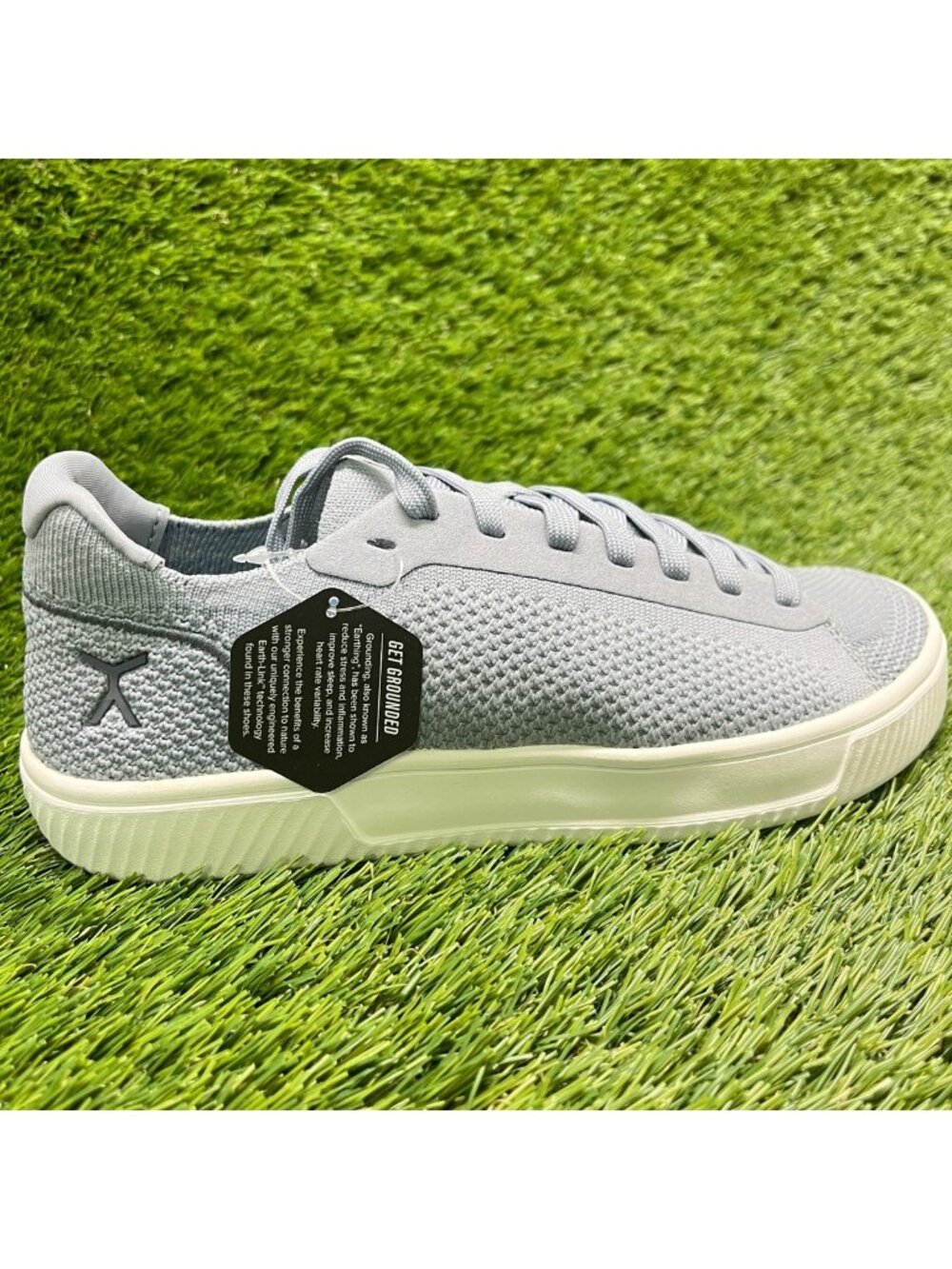 Flux Footwear Adapt Trainer Gray Womens Size 8.5 Mens 7 Athletic Shoes Sneakers